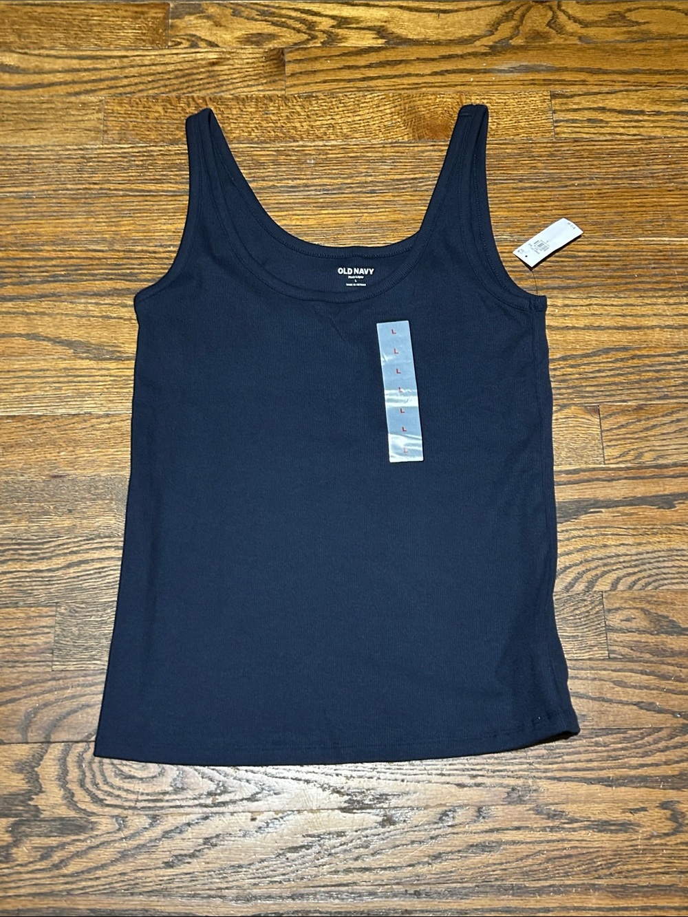 Old Navy Black Scoop Neck Tank Top